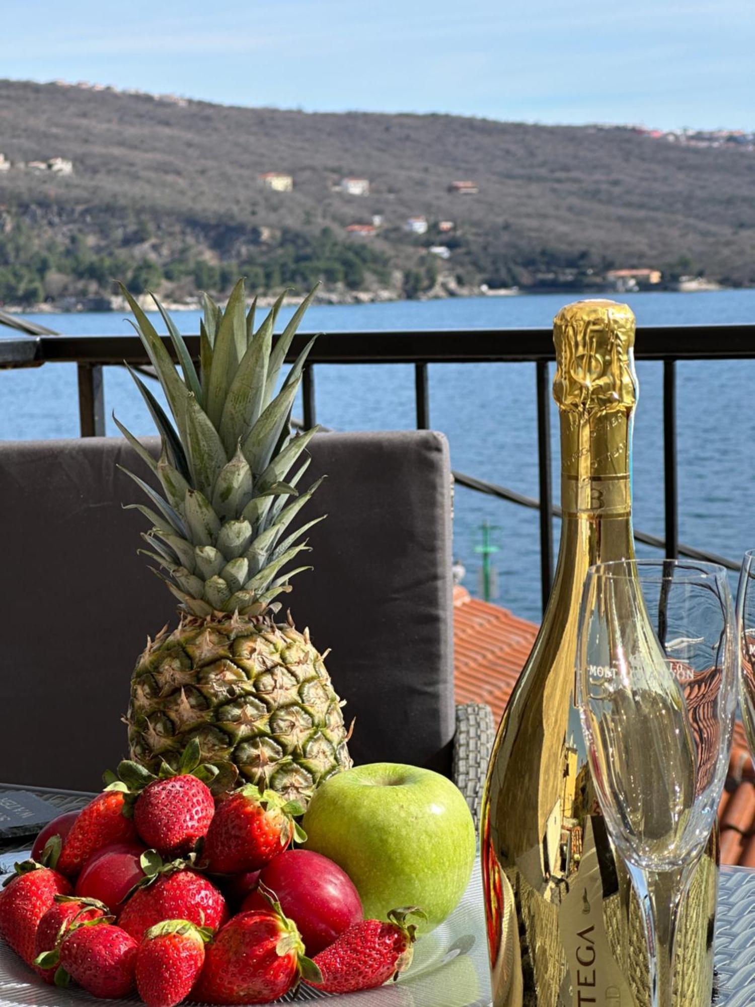 Villa Volos Apartment Karmen With Roof Terrace, Sea View, Free Private Parking Opatija Luaran gambar